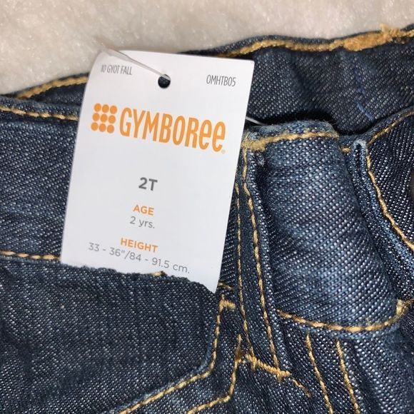 New with tags Gymboree denim jeans size 2T  - Picture 7 of 7